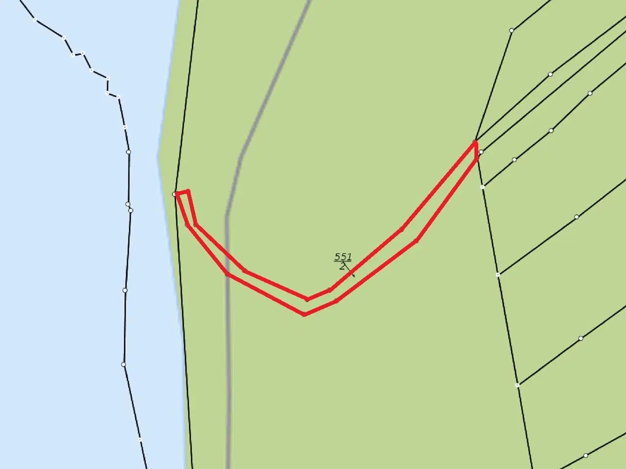 Perceel aan het meer van totaal 472 m² naast Zeulenroda - Duitsland