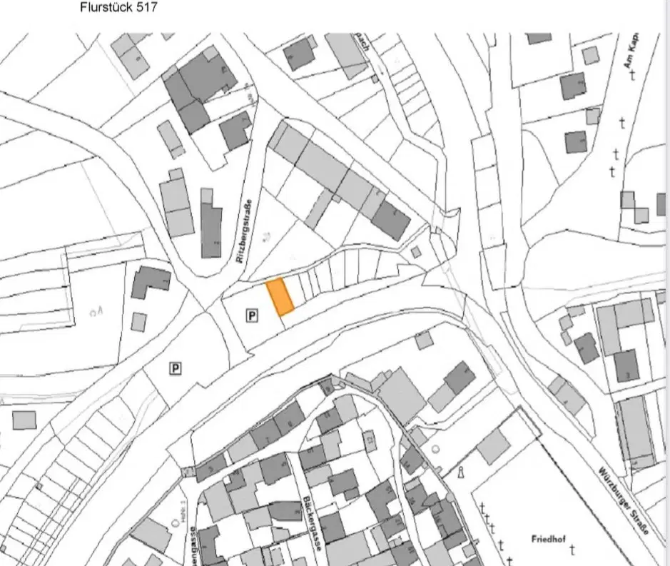 110 m² eigendomsperceel met opstal in Röttingen, Bayern - Duitsland