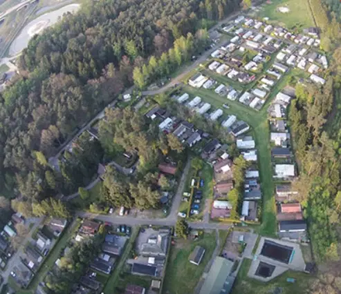 13 percelen grond gelegen op Resort de Moraine te Spier