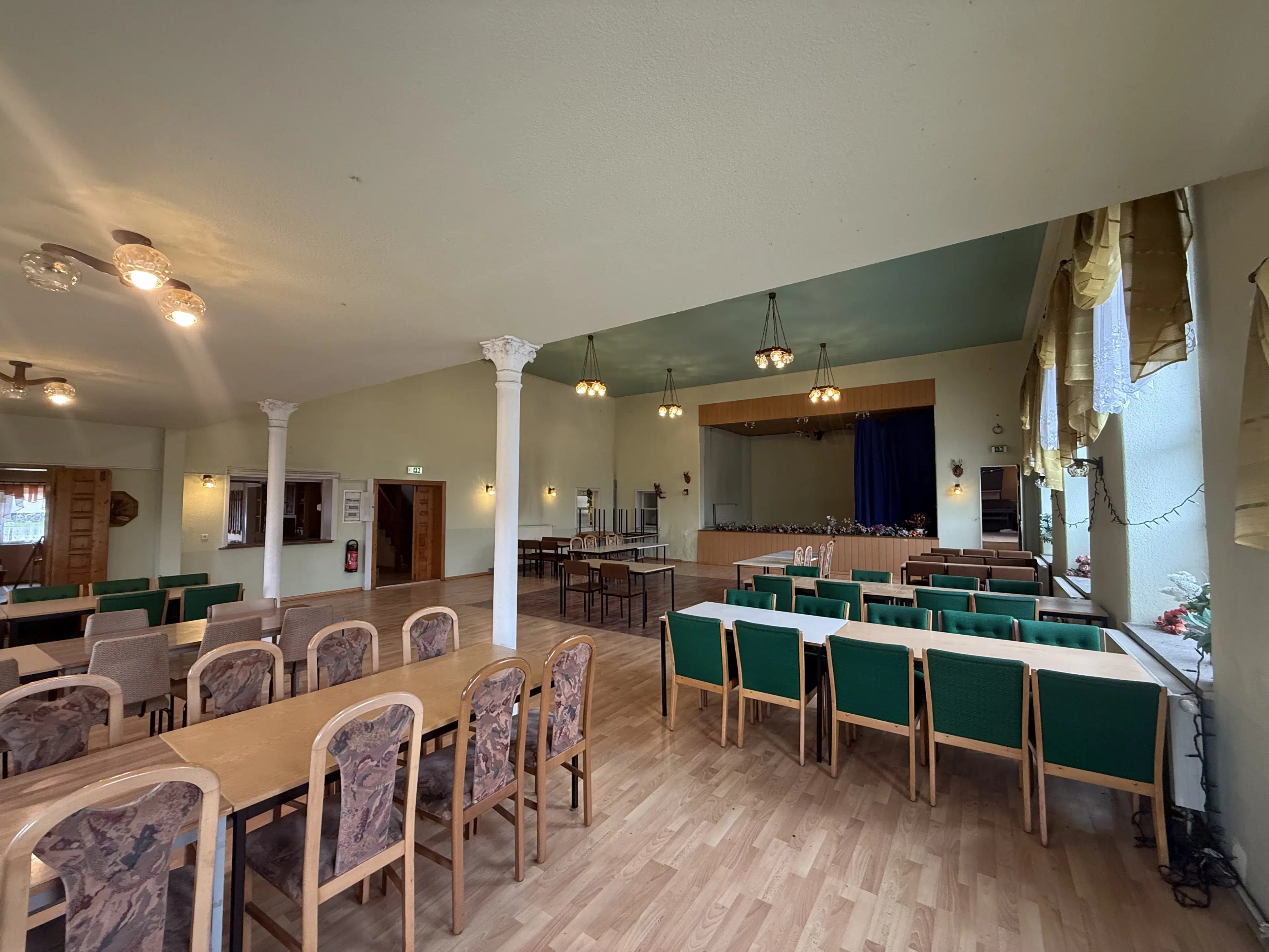 Restaurant "Zum Hirsch" in Bertsdorf-Hörnitz, Saksen - Duitsland