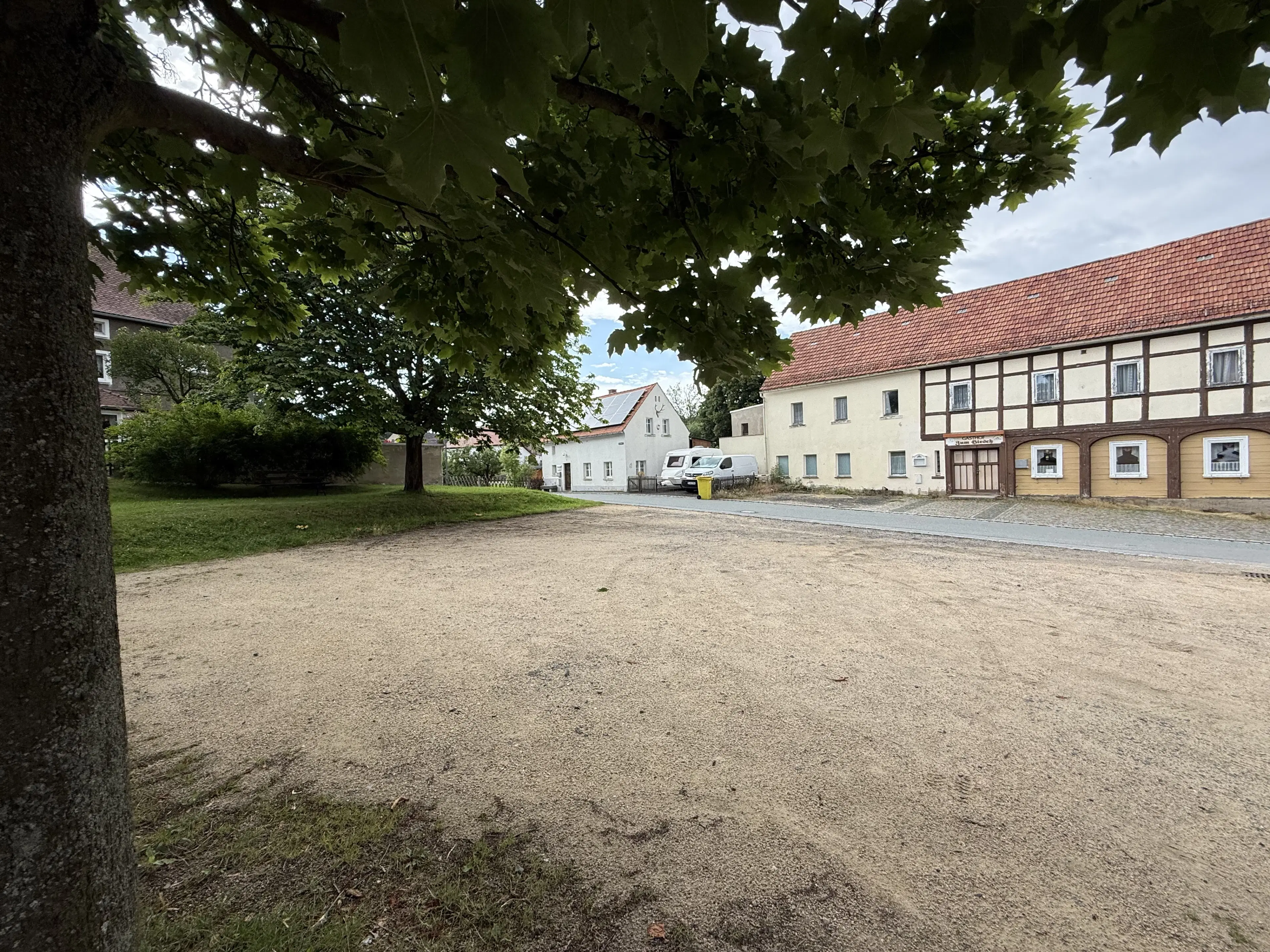 Restaurant "Zum Hirsch" in Bertsdorf-Hörnitz, Saksen - Duitsland