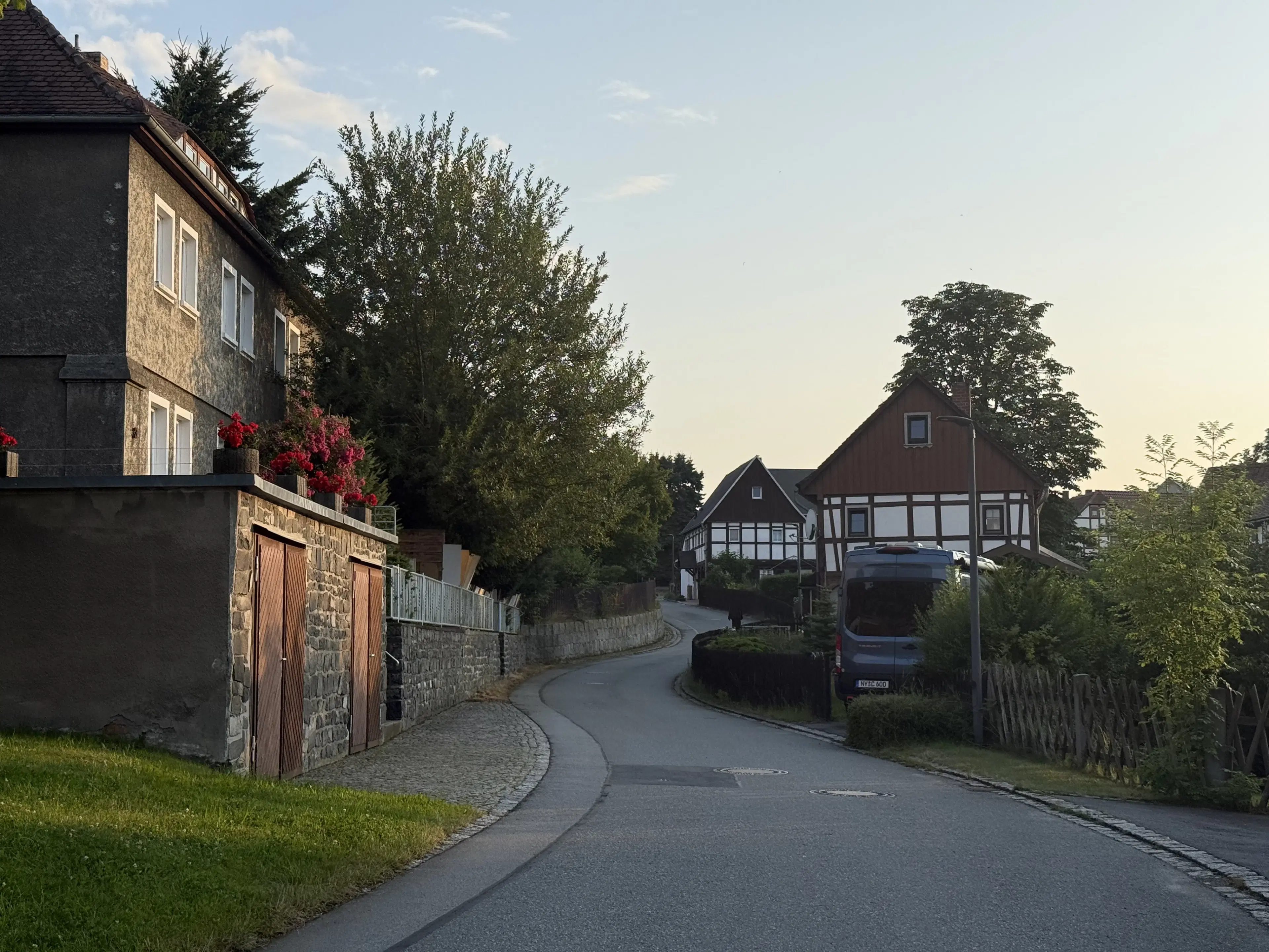 Restaurant "Zum Hirsch" in Bertsdorf-Hörnitz, Saksen - Duitsland