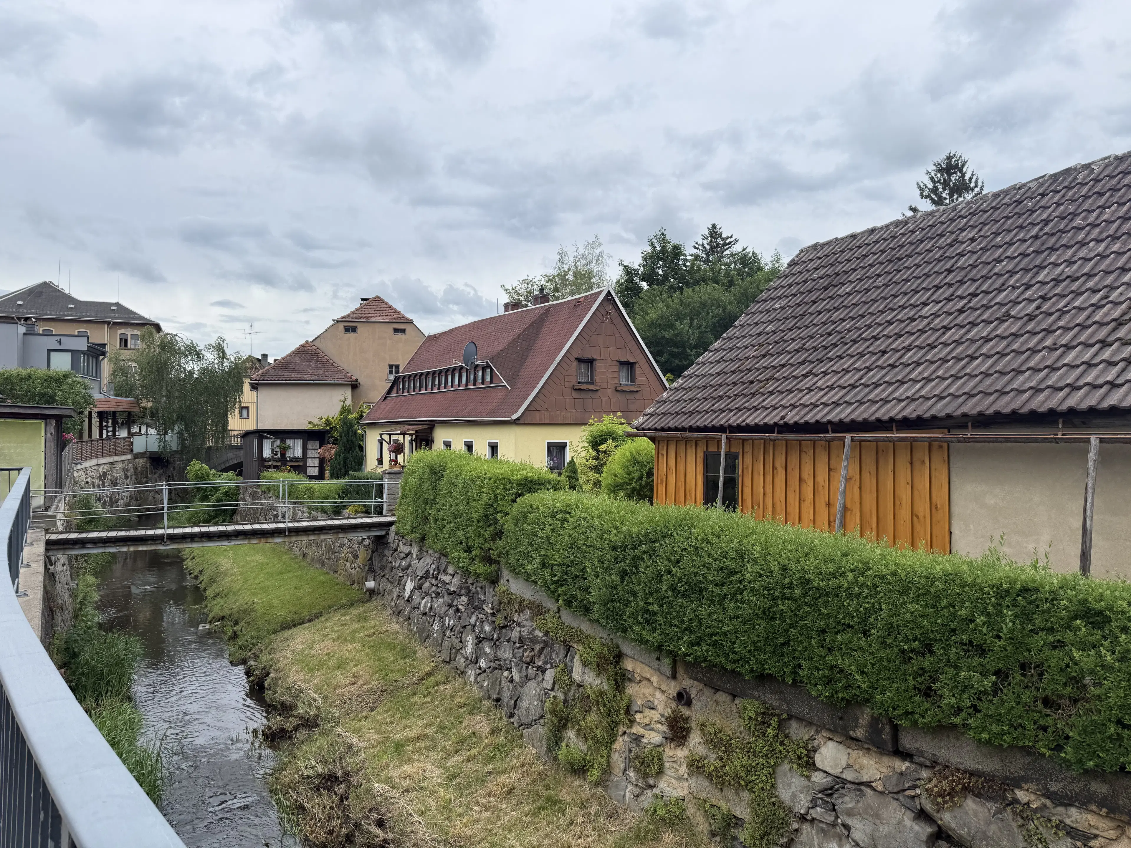 Vakwerkhuis op perceel van 520 m² in Seifhennersdorf - Duitsland