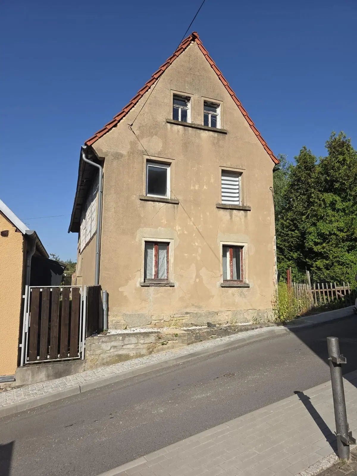 Vakwerkhuis op 431 m² eigendomsperceel in Kayna, Zeitz, nabij Leipzig - Duitsland