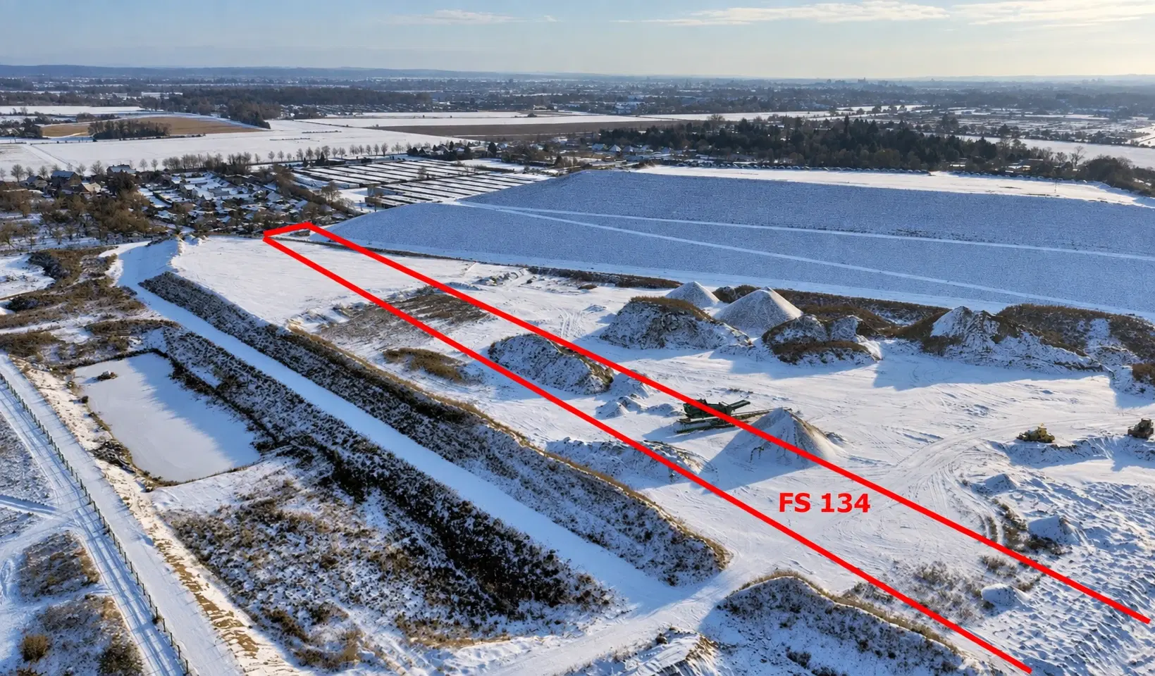 Terrein van ca. 1,3 hectare in Schwedt / Oder - Duitsland