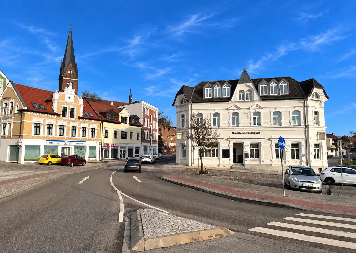 Hoekwoning in Staßfurt - Duitsland