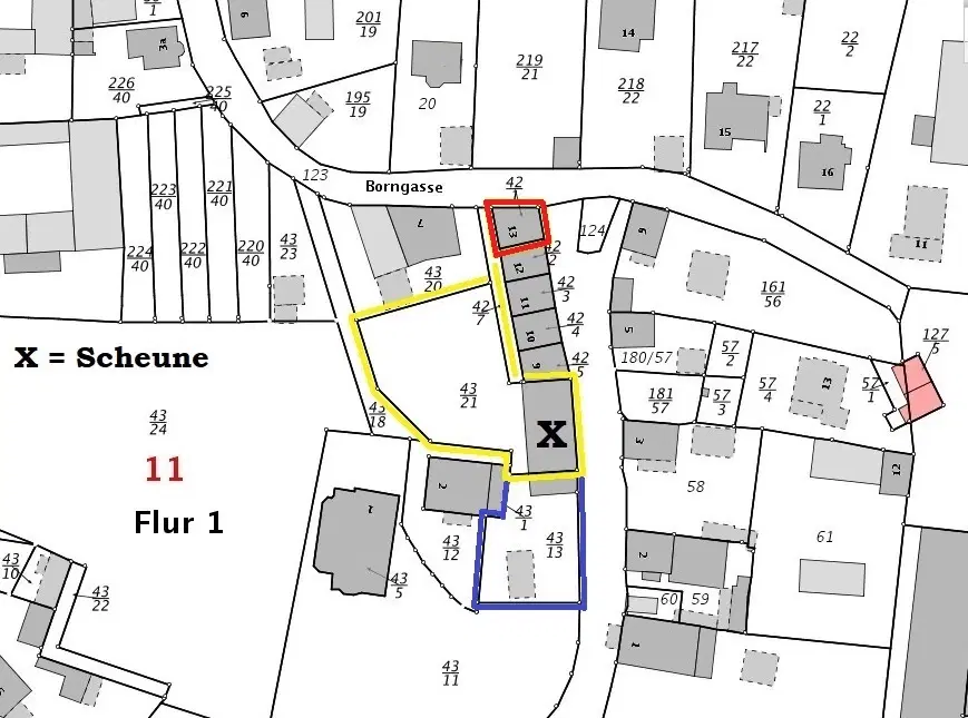 Huis met grond en schuur in Hohenebra - Duitsland